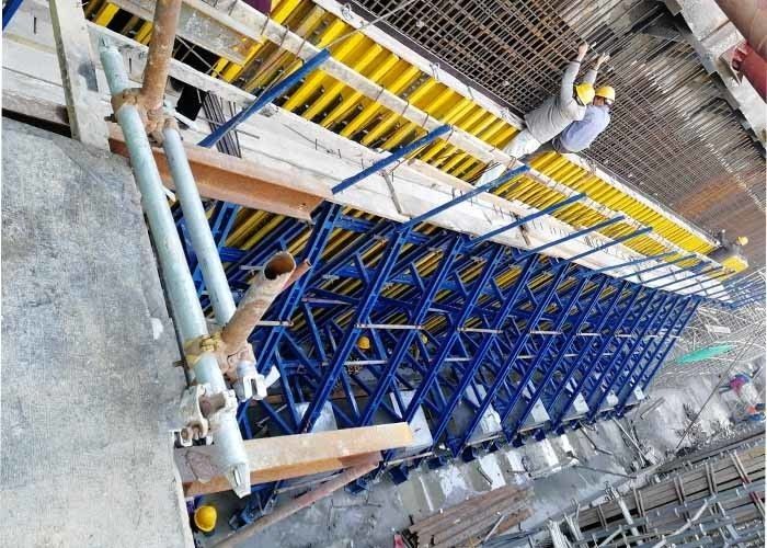 Single Sided Wall Formwork System For Metro Station